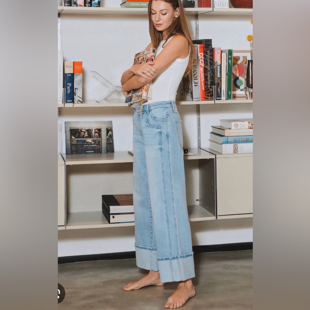 Vervet High Waist Wide Leg Jean